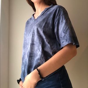 Blue/Grey Marble T-shirt